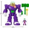 Fisher-Price Imaginext DC Super Friends, The Joker Hammer Mech, 3-inch Action Figure & Accessory Set, 10.5-inch Toy Includes Launcher, Projectile & Eject