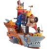 Fisher-Price Imaginext Preschool Toy Shark Bite Pirate Ship Playset with Figure & Accessories for Pretend Play Kids Ages 3+ Years (Amazon Exclusive)(Standard)