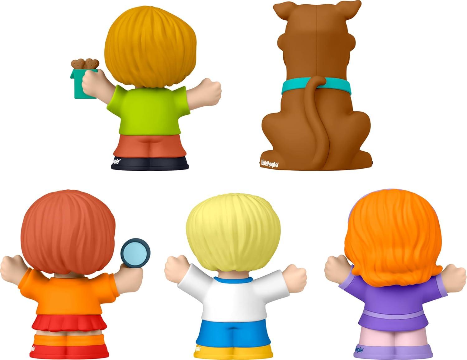 imageLittle People Collector ScoobyDoo Cartoon TV Series Special Edition Set for Fans 5 Figures in a Display Package
