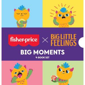 Fisher-Price X Big Little Feelings: Big Moments (4-Book Set)
