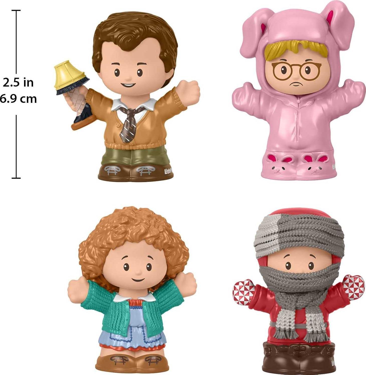 imageLittle People Collector A Christmas Story special edition figure set with 4 characters from the classic holiday movie