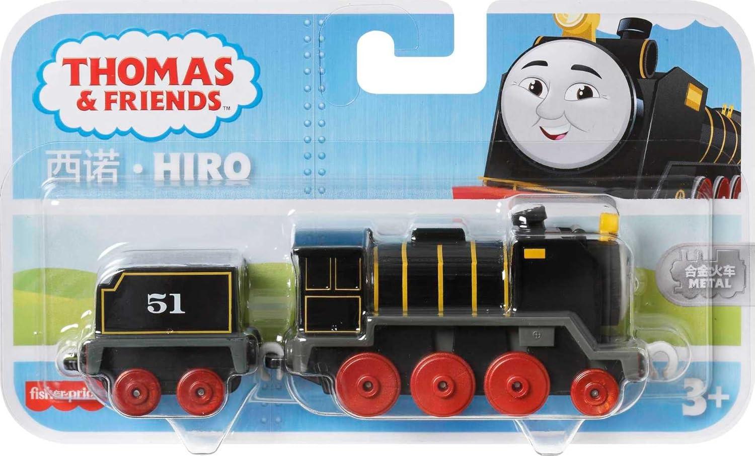 imageThomas amp Friends by FisherPrice Large PushAlong DieCast James Engine amp Cargo Car from The Classic amp All Engines Go SeriesHiro