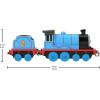 Thomas & Friends by Fisher-Price, Large Push-Along Die-Cast James Engine & Cargo Car from The Classic & All Engines Go Series(Edward)