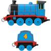 Thomas & Friends by Fisher-Price, Large Push-Along Die-Cast James Engine & Cargo Car from The Classic & All Engines Go Series(Gordon)