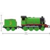 Thomas & Friends by Fisher-Price, Large Push-Along Die-Cast James Engine & Cargo Car from The Classic & All Engines Go Series(Henry)