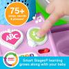 Fisher-Price Baby Toy Let’s Get Ready Vanity Laugh & Learn Musical Learning Playset, 4 Accessories for Toddler Pretend Play Ages 1+ Years