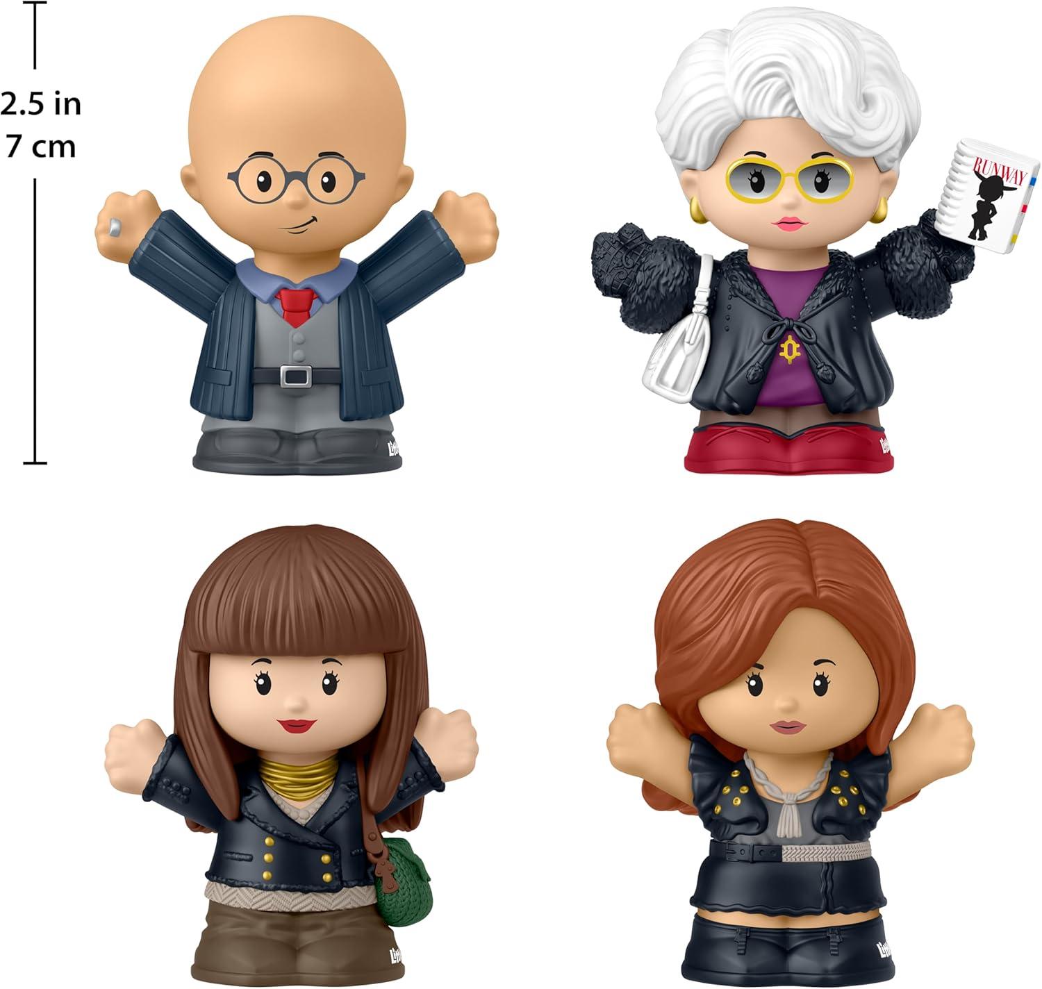 imageLittle People Collector The Devil Wears Prada Special Edition Set for Movie Fans 4 Figures in a Display Package