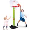 Fisher-Price®Hoops-Basketball, Sturdy & Durable, Kids Shoot Hoops, Basketball Games, Easy Assembly, Adjustable Heights, Ages 1.5+