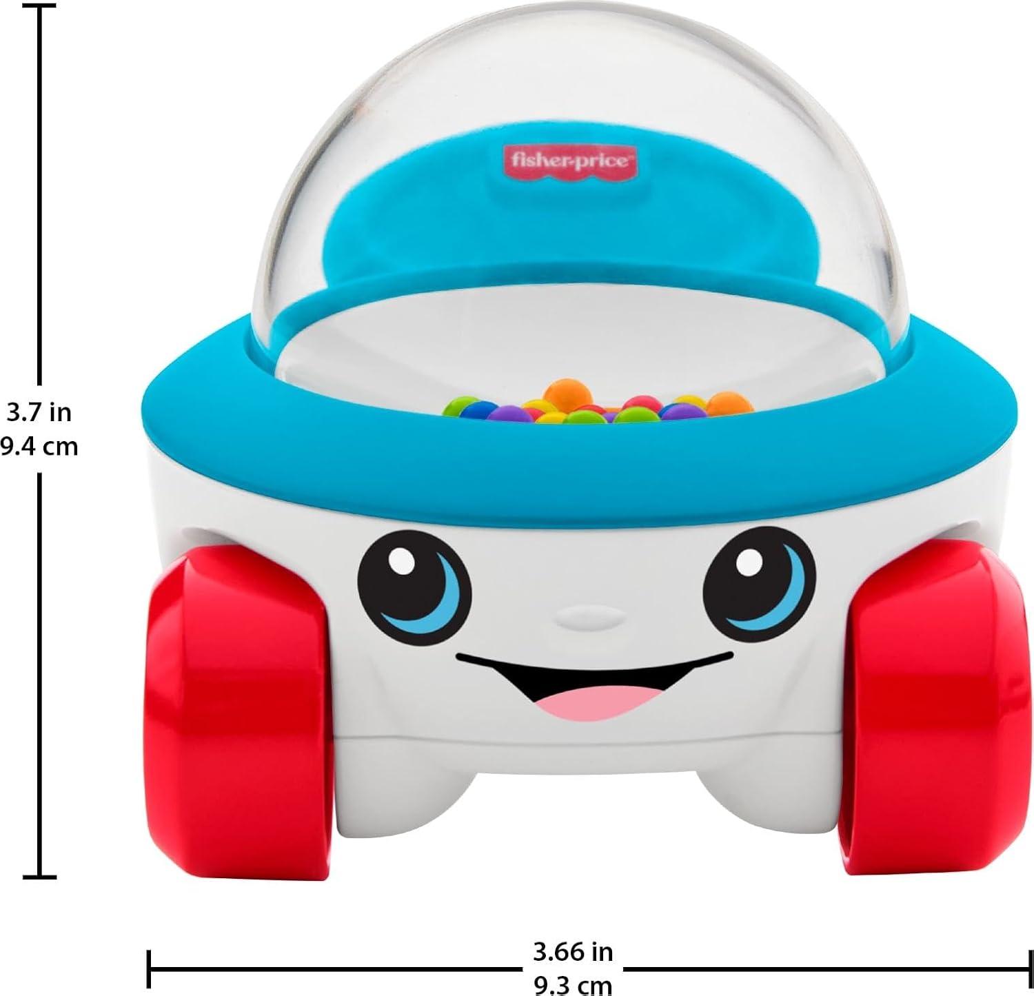 imageFisherPrice Baby Toy Corn Popper PushAlong Vehicle with Sounds for Crawling Developmental Play Infants Ages 6 MonthsClassic