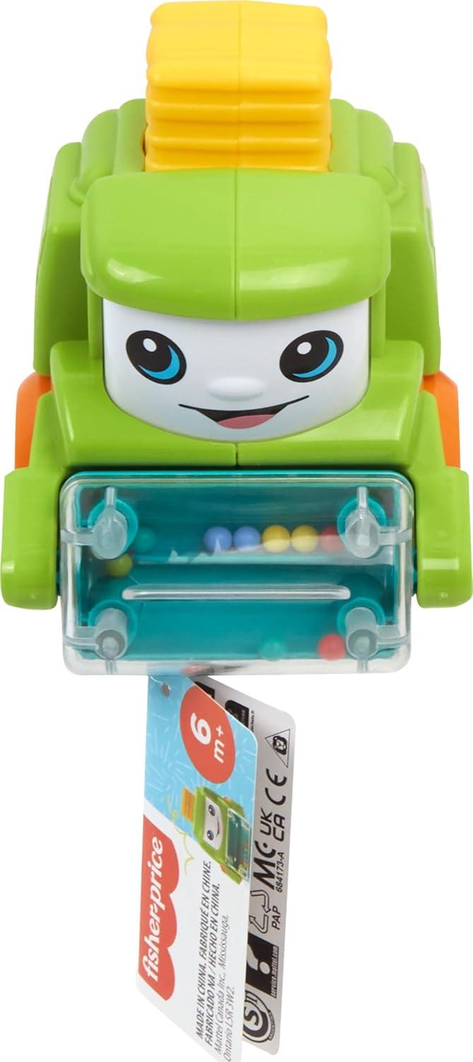 imageFisherPrice Baby Toy Corn Popper PushAlong Vehicle with Sounds for Crawling Developmental Play Infants Ages 6 MonthsTractor