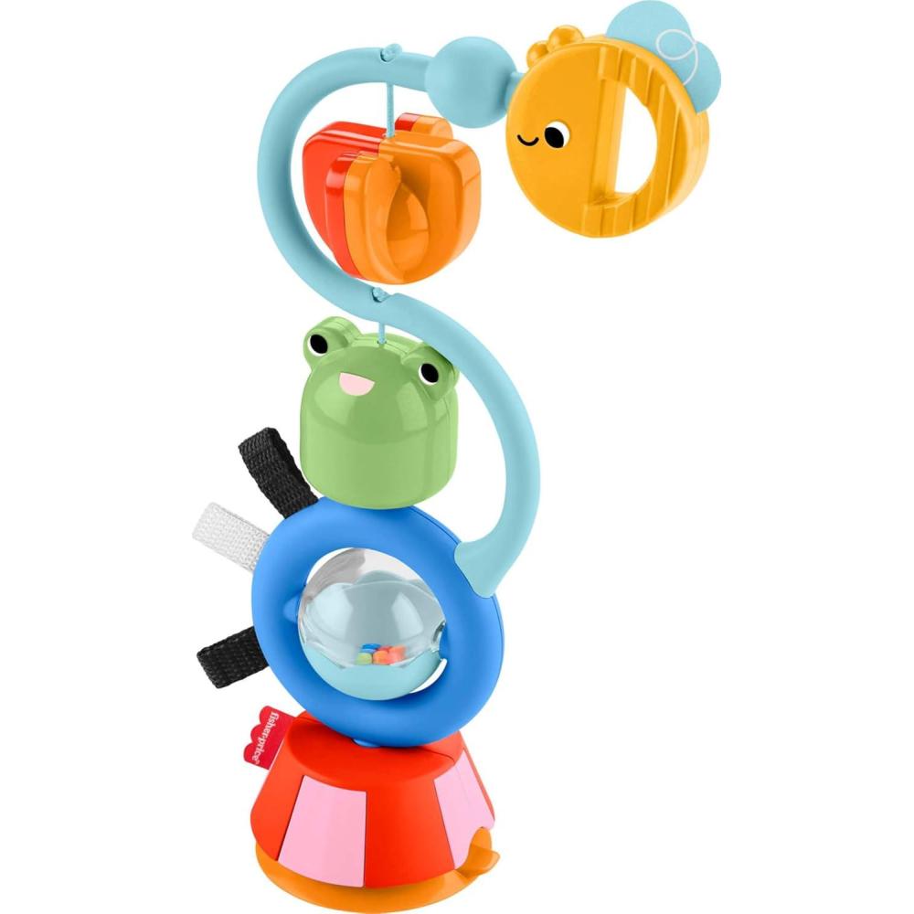 imageFisherPrice Baby Toy Sensory Sounds High Chair Busy Activity with Suction Cup for Developmental Play Infants Ages Months