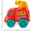 Fisher-Price Baby Toy Corn Popper Push-Along Vehicle with Sounds for Crawling Developmental Play Infants Ages 6+ Months(Fire Truck)