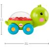 Fisher-Price Baby Toy Corn Popper Push-Along Vehicle with Sounds for Crawling Developmental Play Infants Ages 6+ Months(Turtle)