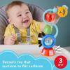 Fisher-Price Baby Toy Sensory Sounds High Chair Busy Activity with Suction Cup for Developmental Play Infants Ages+ Months