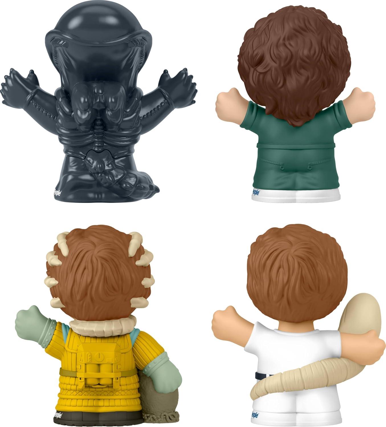 imageLittle People Collector Alien Movie Special Edition Set for SciFi amp Horror Fans 4 Figures in a Display Package