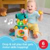 Fisher-Price Baby Toy Light-Up & Roll Frog Musical Ball Drop Activity & 3 Balls for Developmental Play Infants & Toddlers Ages 6+ Months