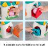 Fisher-Price Baby Toy Light-Up & Roll Frog Musical Ball Drop Activity & 3 Balls for Developmental Play Infants & Toddlers Ages 6+ Months