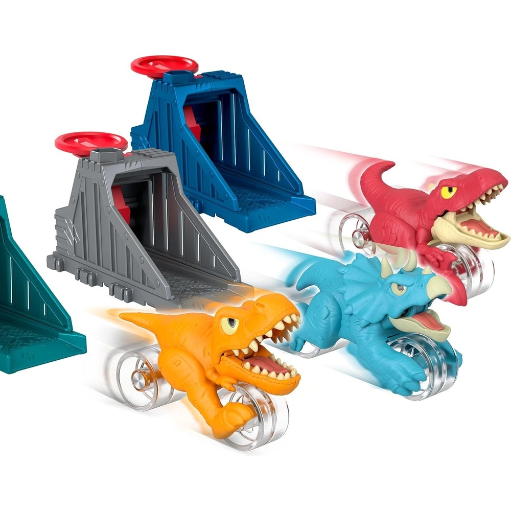 image:imageFisherPrice Imaginext Launcher Set with 3inch Action Figure amp Toy Vehicle Inspired by Disney and Pixar Toy StoryJurassic World