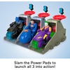Fisher-Price Imaginext Launcher Set with 3-inch Action Figure & Toy Vehicle, Inspired by Disney and Pixar Toy Story(DC Super Friends)