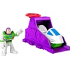Fisher-Price Imaginext Launcher Set with 3-inch Action Figure & Toy Vehicle, Inspired by Disney and Pixar Toy Story(Toy Story)