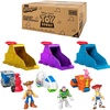 Fisher-Price Imaginext Launcher Set with 3-inch Action Figure & Toy Vehicle, Inspired by Disney and Pixar Toy Story(Toy Story)
