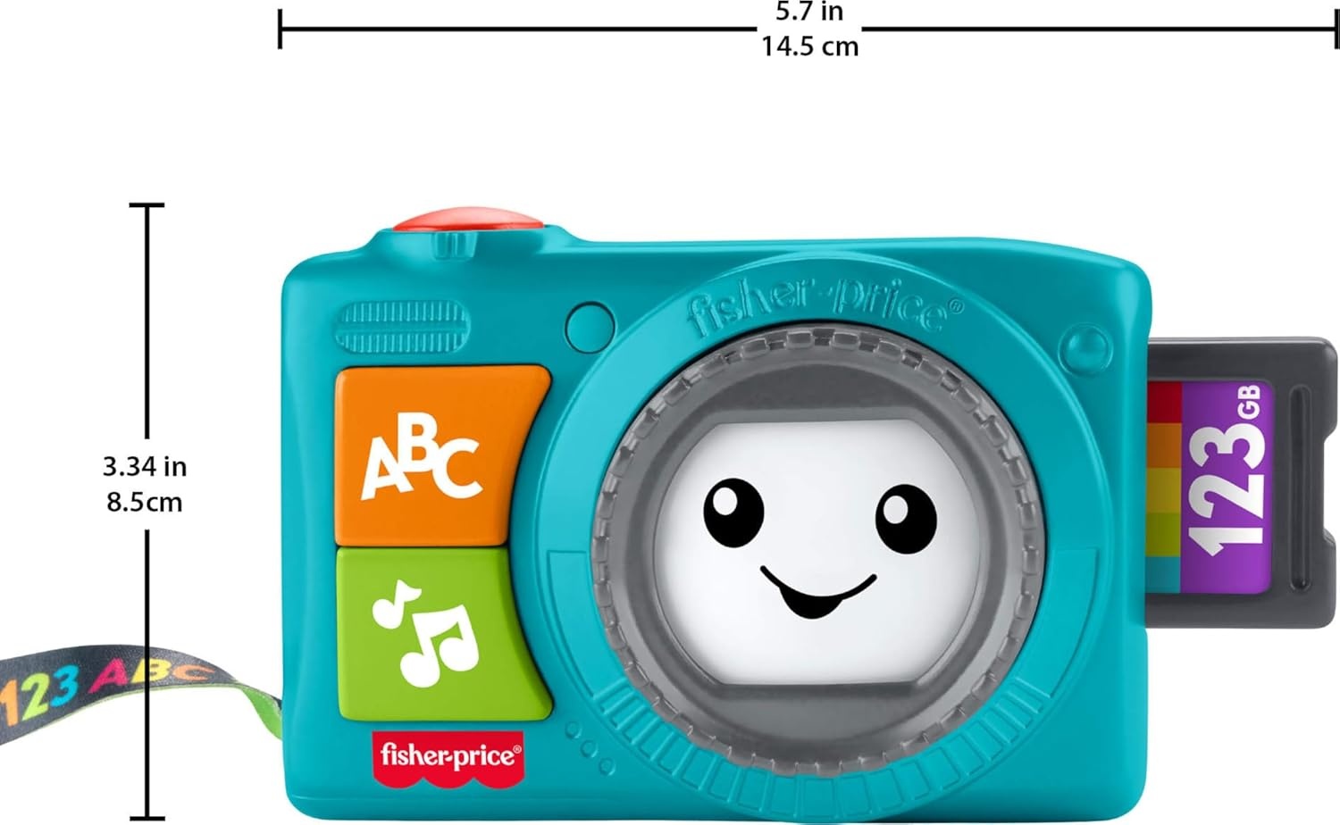 image:imageFisherPrice Baby amp Toddler Toy LightUp Camera Laugh amp Learn Musical Learning Activity for Pretend Play Infant Ages 6 Months
