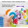 Fisher-Price Baby & Toddler Toy Laugh & Learn Game & Learn Controller, Purple Musical Video Game Activity for Infants Ages 6+ Months(Multicolor)