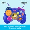 Fisher-Price Baby & Toddler Toy Laugh & Learn Game & Learn Controller, Purple Musical Video Game Activity for Infants Ages 6+ Months(Purple)