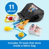 Fisher-Price Preschool Toy 1988 Medical Kit, 11-Piece Retro Doctor Bag & Tools Set for Pretend Play Kids Ages 3+ Years