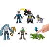 Fisher-Price Imaginext DC Super Friends with six 3-inch Action Figures and 4 Accessories Batman Bane Nightwing (Styles May Vary)