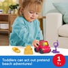 Fisher-Price Little People Toddler Toy Beach Day Adventure Figure & Vehicle 5-Piece Set for Pretend Play Kids Ages 1+ Years