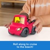 Fisher-Price Little People Toddler Toy Beach Day Adventure Figure & Vehicle 5-Piece Set for Pretend Play Kids Ages 1+ Years