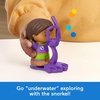 Fisher-Price Little People Toddler Toy Beach Day Adventure Figure & Vehicle 5-Piece Set for Pretend Play Kids Ages 1+ Years
