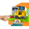 Fisher-Price Little People Toddler Toy Fillin’ Fun Service Station Playset, Car & Figures for Pretend Play Preschool Kids Ages 1+ Years