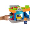 Fisher-Price Little People Toddler Toy Fillin’ Fun Service Station Playset, Car & Figures for Pretend Play Preschool Kids Ages 1+ Years