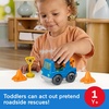 Fisher-Price Little People Toddler Toy Roadside Tow & Go Rescue Figure & Vehicle 5-Piece Set for Pretend Play Kids Ages 1+ Years