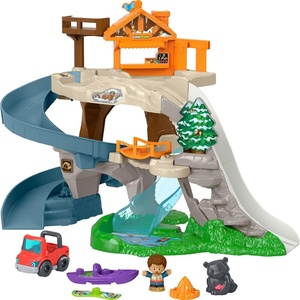 Fisher-Price Little People Toddler Toy Ultimate Mountain Playset, 18 Inches Tall, Vehicle, Figures & Accessories, Pretend Play for Kids Ages 1+ Years