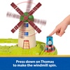 Thomas & Friends Toy Train Set by Fisher-Price, Explorin’ Tidmouth Sheds Playset with Thomas Engine & Harold the Helicopter, Features Turntable Track