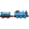 Thomas & Friends Toy Train Set from Fisher-Price, Cranky’s Dockside Delivery Playset with Motorized Thomas & Cargo Car, 2 Crates & Moving Crane