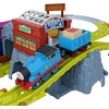 Thomas & Friends Toy Train Set from Fisher-Price, Cranky’s Dockside Delivery Playset with Motorized Thomas & Cargo Car, 2 Crates & Moving Crane