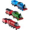 ​Thomas & Friends Motorized Engine Multipack by Fisher-Price | Includes Battery-Powered Thomas, Percy & James Toy Trains with their Cargo Tenders for Preschoolers (Amazon Exclusive)