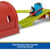 ​Thomas & Friends Bell Station Playset & Push-Along Thomas Toy Train | Includes 1 Engine & Track with Train-Play Details: Bell, Passenger Carousel, Tunnel & Gate, by Fisher-Price