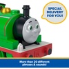 Thomas & Friends Talking Thomas Engine by Fisher-Price | Battery-Powered Large-Scale Engine for Preschoolers Can Make & Say 15 Different Train Noises & Sayings(Percy)