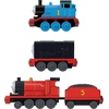 ​Thomas & Friends Toy Engine 3-Pack by Fisher-Price | Multipack with Thomas, Diesel & James Push-Along Toy Train Engines with Magnetic Connectors (Amazon Exclusive)