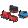 ​Thomas & Friends Toy Engine 3-Pack by Fisher-Price | Multipack with Thomas, Diesel & James Push-Along Toy Train Engines with Magnetic Connectors (Amazon Exclusive)