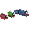 ​Thomas & Friends Thomas, Diesel & James Engine 3-Pack by Fisher-Price | Multipack of 3 Push-Around Engines for Preschoolers by Fisher-Price, Features Magnetic Connectors (Amazon Exclusive)