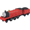 Thomas & Friends by Fisher-Price Motorized Toy Train, Battery-Powered Percy Engine & Mail Car, Classic Characters from the Series​(James)