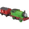 Thomas & Friends by Fisher-Price Motorized Toy Train, Battery-Powered Percy Engine & Mail Car, Classic Characters from the Series​(Percy)