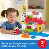 Fisher-Price Little People Disney Jr Mickey Mouse & Goofy’s Diner | Silly Sounds Musical Playset, 2 Figures and 3 Accessories, Pretend Play for Toddlers & Preschool Kids Ages 18+ Months