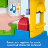 Fisher-Price Little People Disney Jr Mickey Mouse & Goofy’s Diner | Silly Sounds Musical Playset, 2 Figures and 3 Accessories, Pretend Play for Toddlers & Preschool Kids Ages 18+ Months